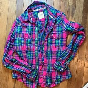 Hollister button up shirt